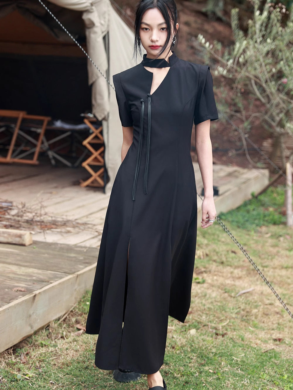 Swallow Contemporary Cheongsam Dress Clon's