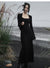 Doux Noir - Knitted Dress