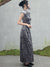 Silver Dragon - Contemporary Cheongsam Dress