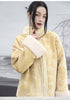 Chameau - Pattern Embossed Woolen Coat