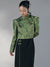 Le Bambou - Embroidered Cheongsam Top