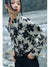 Ink Paiting Jacquard Jacket Top