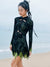 Le Dragon - Hollow Out Layered Mini Skirt