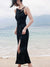 Deep Prunier - Irregular Collar Night Dress