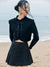 Dark Spring - Handmade Frog Button Jacket