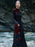 Prune de Sang - Knitted Cheongsam Dress