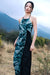 L'étoile d'un Bleu Profond - Tye Died Dudou Style Strap Dress