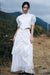 La Mariée Blanche - Layered A-line Dress